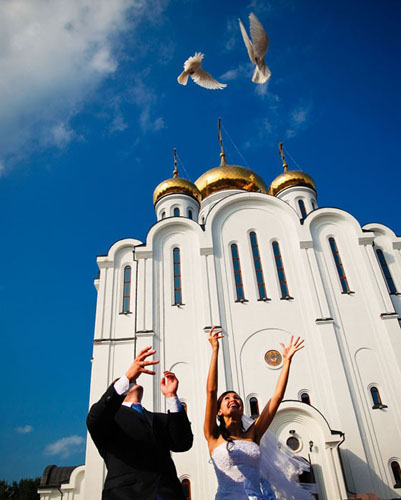Храм. Свадьба в Сыктывкаре Храм. Свадьба в Сыктывкаре